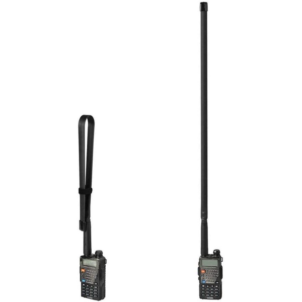 BINGFU- Antenne longue 79 cm flexible RADIO VHF UHF 144-430 MHz