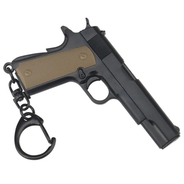 TACTICAL OPS - Porte clés 1911 NOIR sans holster