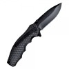 SCK - Couteau ACIER pliable gris et noir CRANE