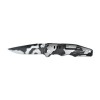 SCK - Couteau ACIER pliable noir et gris CAMO