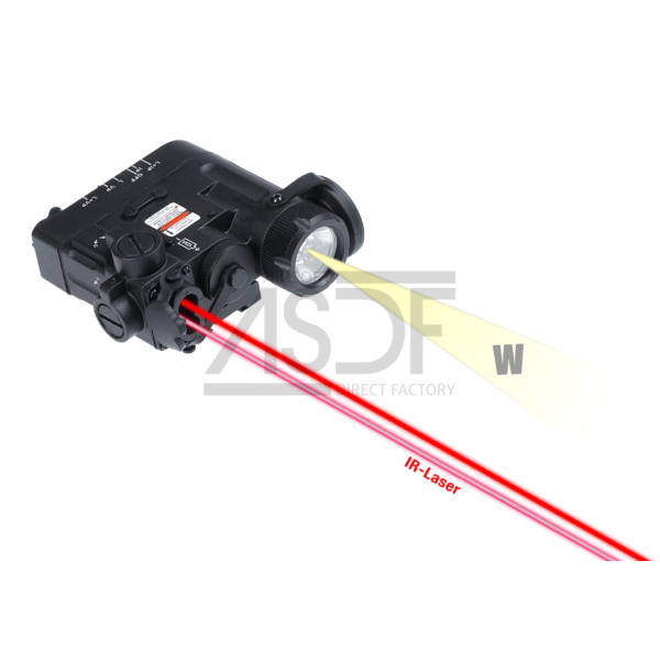 ELEMENT - AN/PEQ DBAL MKII Module Laser ROUGE / IR + LAMPE