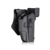 AMOMAX - Holster Glock 17/19 P10C avec protection d'optique