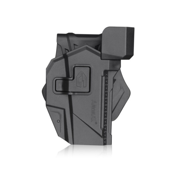 AMOMAX - Holster Glock 17/19 P10C avec protection d'optique