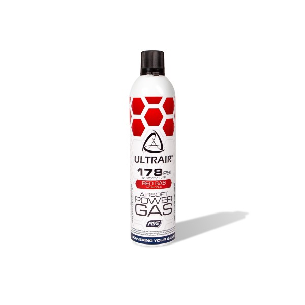 ASG - Ultrair ROUGE gaz 570ml 178 PSI