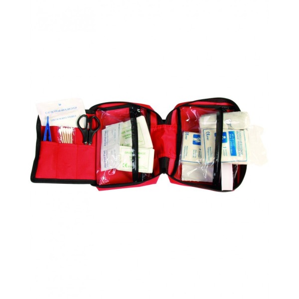 MIL-TEC - Trousse de premier soin MOLLE Rouge