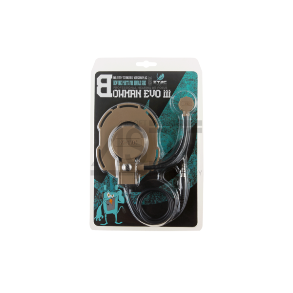 Z-TAC - Headset EVO 3 TAN