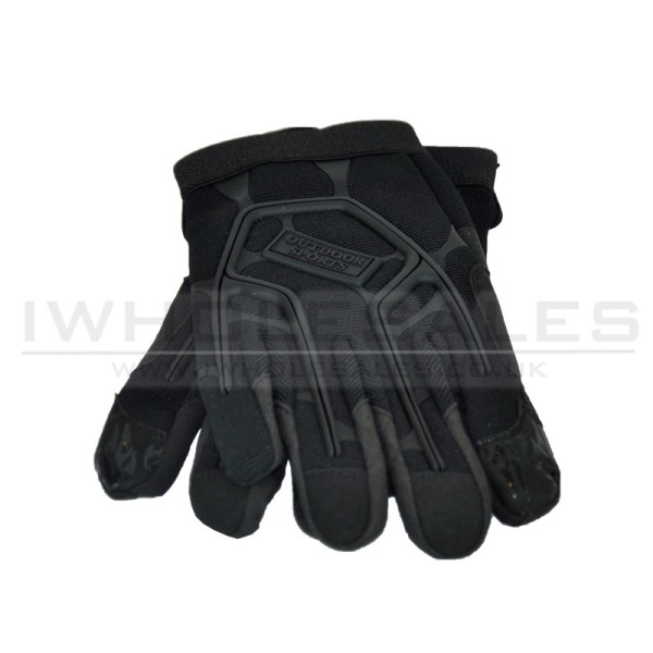 AS-DF - Gants Techx Full Fingered Noir