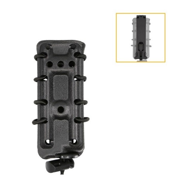 S&T - Poche porte chargeurs Rigide PA Noir MOLLE