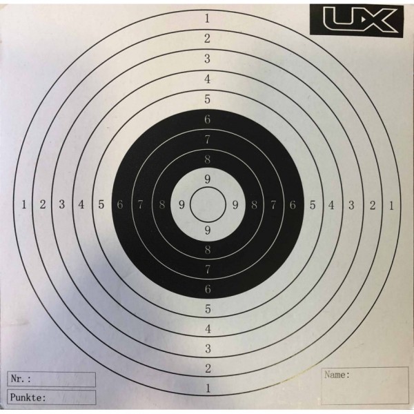 UMAREX - Boite de 100 cible carton 14x14 cm