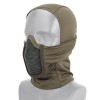 WOSPORT - Cagoule avec masque de protection Grillagé