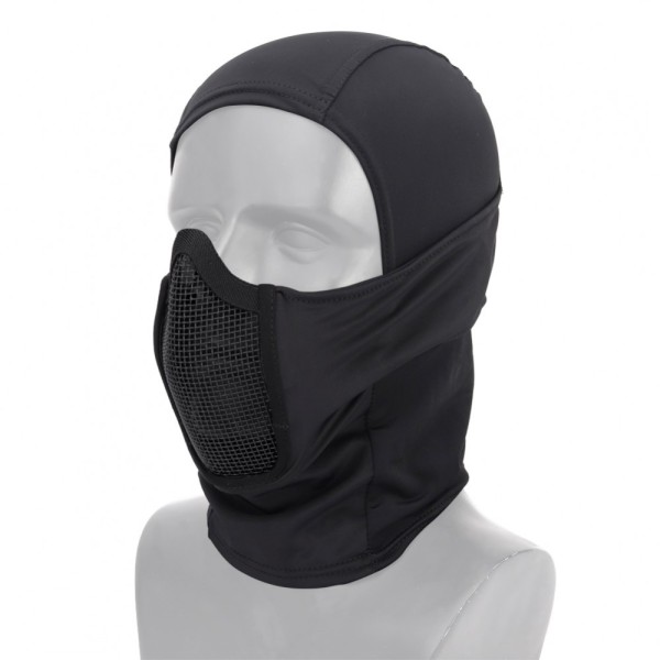 WOSPORT - Cagoule avec masque de protection Grillagé