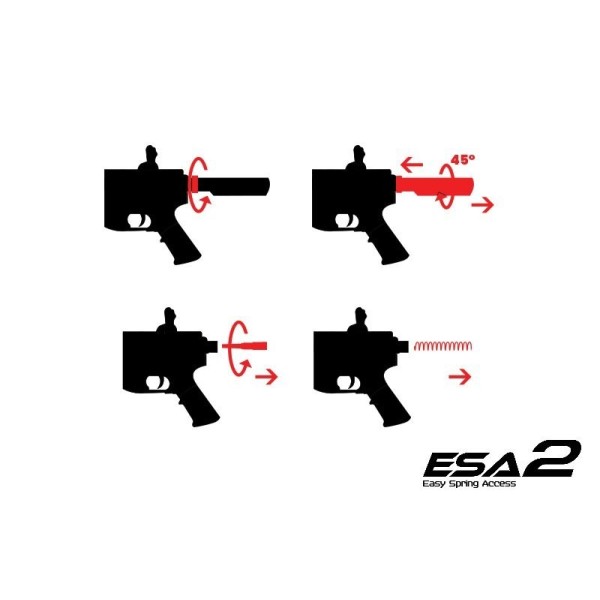 SPECNA ARMS - HK416 Long SA-H21 2.0 mosfet ASTER AEG