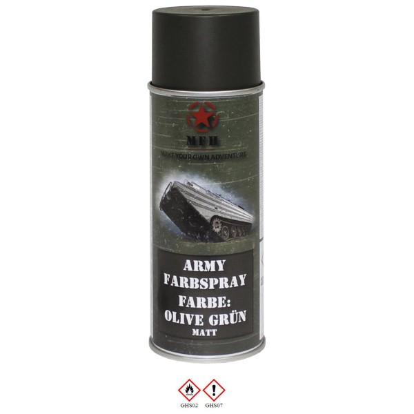 MFH - Peinture spray Vert Olive mat 400ml