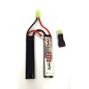 TACTICAL OPS - Li-Po 7.4 V 1300mAh continue 20C 2 STICKS