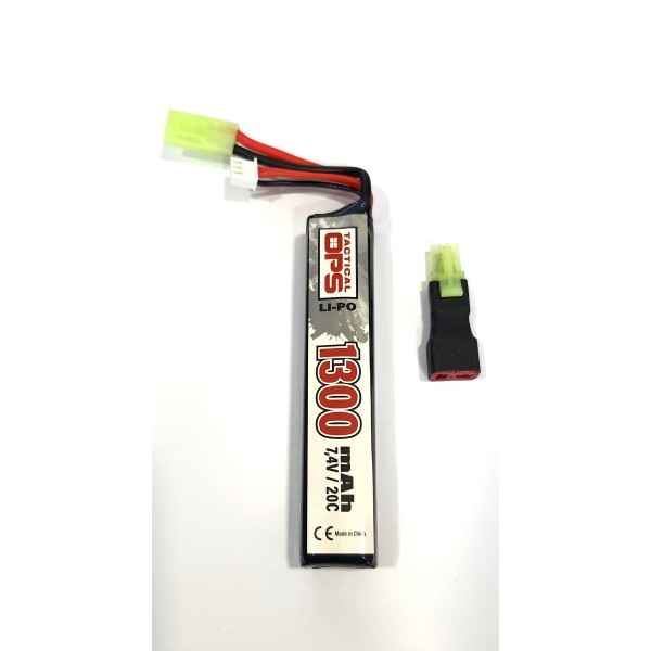 TACTICAL OPS - Li-Po 7.4 V 900mAh 20C 1 STICK