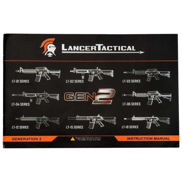 LANCER TACTICAL - LT-15 M4 PDW GEN2 TAN